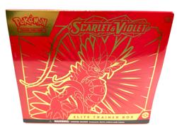POKEMON ELITE TRAINER BOX ETB RED SCARLET & VIOLET NEW SEALED AWESOME ! - Image 1