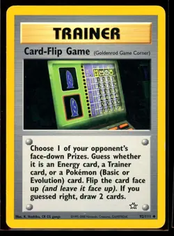 2000 Neo - Genesis Card-Flip Game #92 Non Holo Pokemon Card - Image 1