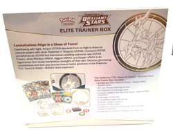 POKEMON ELITE TRAINER BOX ETB BRILLIANT STARS NEW SEALED AWESOME ! - Image 2