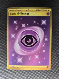 Pokemon Psychic Energy 207/165 MEW EN-151 Gold Hyper Rare Holo NM/M - Image 3