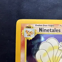 Ninetales 12/102 Holo Rare Pokemon 1999 Unlimited Base Set - Image 2