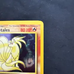 Ninetales 12/102 Holo Rare Pokemon 1999 Unlimited Base Set - Image 3