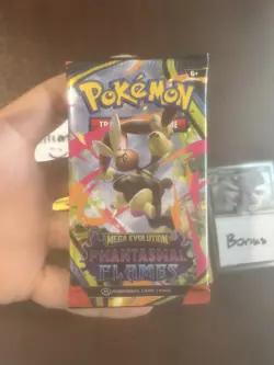 VERY HEAVY! BIG HITUUU 22.50g Phantasmal Flames Pokemon TCG Booster (SEALED) - Image 2