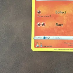 Pokemon TCG Charmander SWSH092 Promo Holo 70HP Basic SWSH Sword & Shield 2021 - Image 3