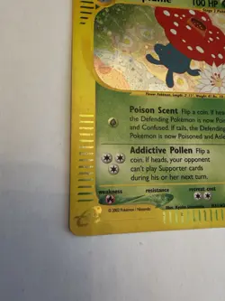 Pokemon Vileplume Aquapolis H31/H32 Holo Rare 2002 100 HP - Image 3