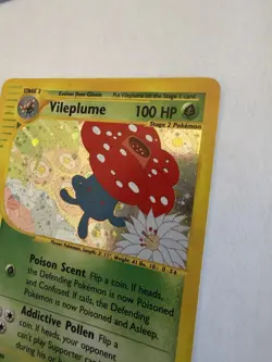 Pokemon Vileplume Aquapolis H31/H32 Holo Rare 2002 100 HP - Image 5