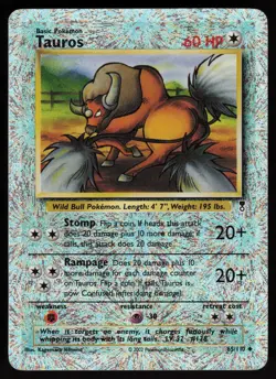 Tauros 65/110 Uncommon Legendary Collection Reverse Holo Pokemon - Image 1