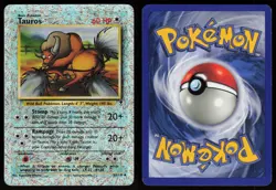 Tauros 65/110 Uncommon Legendary Collection Reverse Holo Pokemon - Image 3