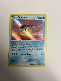 Pokemon TCG Suicune BREAKPoint 30/122 Holo Holo Rare NM - Image 1