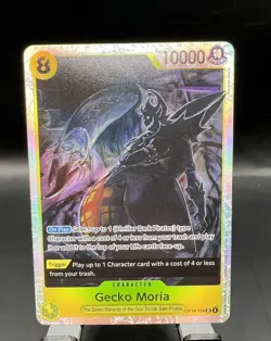ONE PIECE Gecko Moria SR Super Rare OP14-104 The Azure Sea's Seven English NM - Image 1