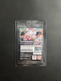 One Piece Monkey D. Luffy US Voyage College Basketball Promo Card Sealed - Image 2