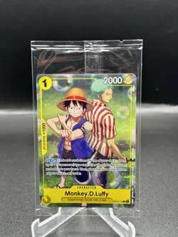 One Piece CCG Monkey.D.Luffy OP10-111 Rare Promo Card Factory Sealed NM/M #1 - Image 1