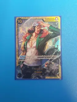 Kuzan OP02-121 SEC - One Piece TCG - English NM Near-Mint Secret Rare Foil - Image 1