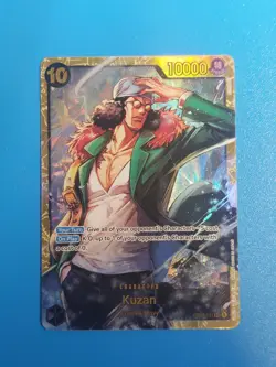 Kuzan OP02-121 SEC - One Piece TCG - English NM Near-Mint Secret Rare Foil - Image 2