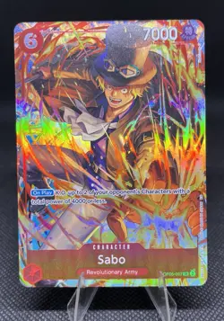 Sabo (Illustration Box Vol.5) OP05-007 One Piece Promotion Cards Foil - Image 1