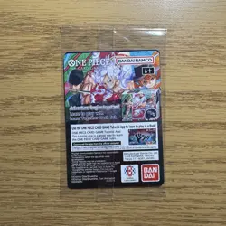 One Piece Monkey.D.Luffy College Basketball US Voyage Card + Poster (Rutgers) - Image 2