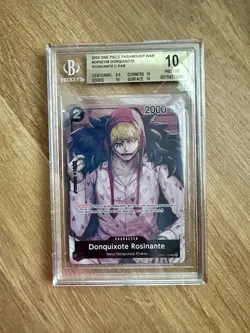 Rosinante Box Topper (English) OP02-108 Paramount War - BGS 10 One Piece TCG - Image 1