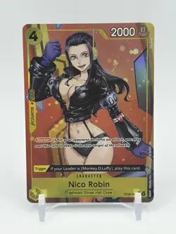 Nico Robin ST29-009 Parallel Starter Deck Full Art One Piece TCG English STOCK - Image 1