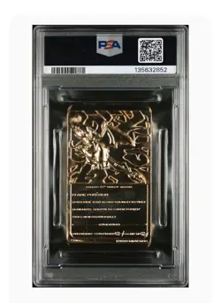 PSA 8 CHARIZARD 1999 BURGER KING POKEMON GOLD CARD ULTRA RARE NM-MINT - Image 2