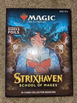 Magic The Gathering Strixhaven Collector Booster Pack - 15 Cards 630509958610 - Image 1