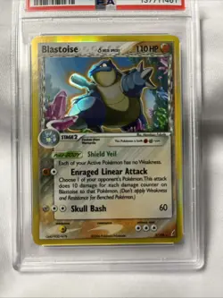 Near Mint Blastoise EX Crystal Guardians Holo Rare Card 2/100 Delta Species - Image 2