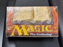 MTG Magic the Gathering 1997 -Weatherlight Booster Bo -Factory Sexaled - Image 1