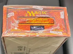 MTG Magic the Gathering 1997 -Weatherlight Booster Bo -Factory Sexaled - Image 3