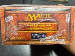 MTG Magic the Gathering 1997 -Weatherlight Booster Bo -Factory Sexaled - Image 5