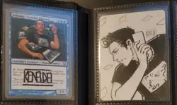 MTG Rare Vintage Artist Proof W/ Sketch Johnny Combo Player Unhinged - Image 1