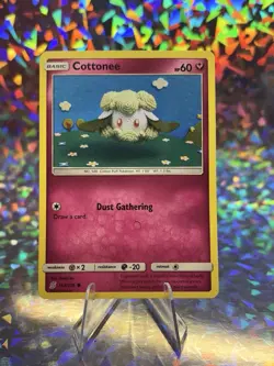 Pokemon TCG - Cottonee 143/236 - Unified Minds 2019 - Asako Ito LP - Image 1