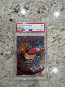 2000 topps chrome spearow pokemon T.V. - Image 1