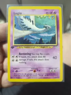 Pokemon Neo Revelation Lugia TCG Card 20/64 Regular Rare - Image 1