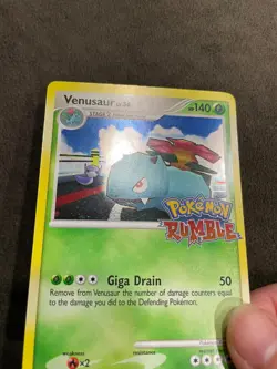 Venusaur 1/16 Pokemon Rumble Set Holo Stamped Pokemon TCG 2009 English LP - Image 4
