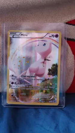 Pokemon XY Promos Mew #XY110 Full Art Holo NM 2016 - Image 1