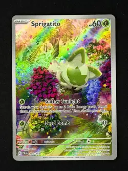 Sprigatito 196/193 SV02: Paldea Evolved Illustration Rare - NM - Image 1