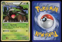 Torterra 10/95 Rare HGSS Unleashed Holo Pokemon - Image 3