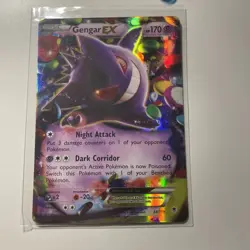 Gengar EX 34/119 XY - Phantom Forces Holo Pokemon TCG LP+ - Image 1