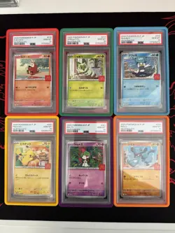 Pikachu 20 M-P McDonald's Promo Complete Happy Set Pokemon Japanese PSA 10 - Image 1
