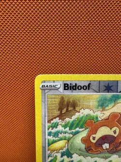 Pokemon Bidoof (Peelable Ditto) 059/078 Pokemon GO Common NM 1807 - Image 2