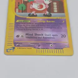 POKEMON MR. MIME REVERSE HOLO FOIL 95b/147 AQUAPOLIS ENGLISH EX - Image 2