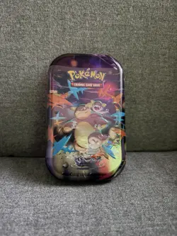 Pokemon TCG Mega Evolution Mega Heroes Mini Tin *Factory Sealed* Mega Kangaskhan - Image 1