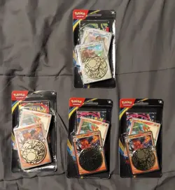 Pokemon TCG Lot of (4) Phantasmal Flames, Checklane Blister, Magcargo, Greedent - Image 1