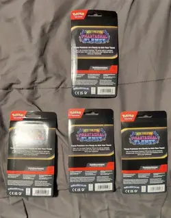 Pokemon TCG Lot of (4) Phantasmal Flames, Checklane Blister, Magcargo, Greedent - Image 2