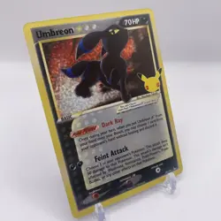 Umbreon Gold Star Celebrations Classic Collection 17/17 Pokemon TCG - Image 2