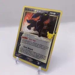 Umbreon Gold Star Celebrations Classic Collection 17/17 Pokemon TCG - Image 3
