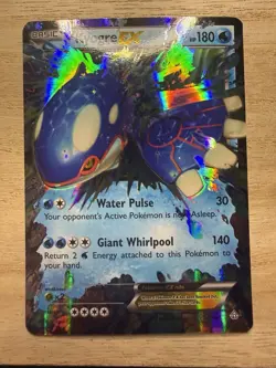 KYOGRE EX #54/160 XY - Primal Clash Holo - Pokemon TCG - Image 1