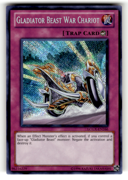 Gladiator Beast War Chariot LCGX-EN266 Secret Rare Legendary Collection 2 LP - Image 1