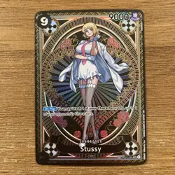 One Piece TCG | SP | OP07-085 | Stussy | A Fist of Divine Speed | Bandai | NM - Image 1