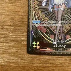 One Piece TCG | SP | OP07-085 | Stussy | A Fist of Divine Speed | Bandai | NM - Image 2