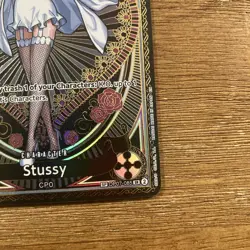 One Piece TCG | SP | OP07-085 | Stussy | A Fist of Divine Speed | Bandai | NM - Image 3